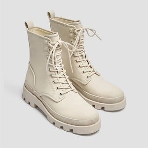 PULL&BEAR combat boots